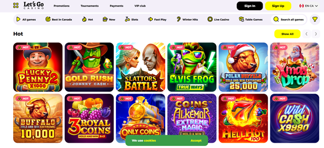 Let’s Go Casino